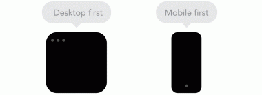 Technically there isn’t much of a difference if a project is started from a smaller screen to a bigger (mobile first) or vice versa (desktop first). Yet it adds extra limitations and helps you make decisions if you start with mobile first. Often people start from both ends at once, so really, go and see what works better for you.